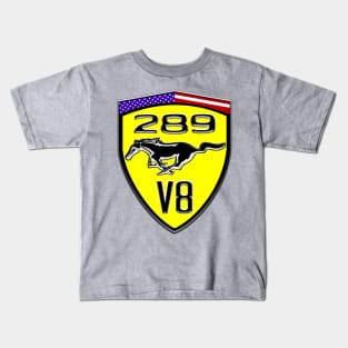 289 Mustang V8 Kids T-Shirt